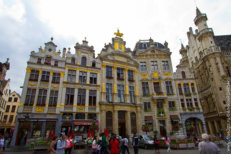 Брюссель, город контрастов - Бельгия. фото