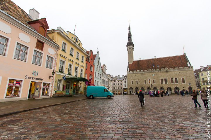 Фото старого Таллина - Эстония фото
