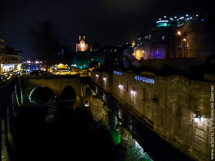 Ночной Тбилиси фото