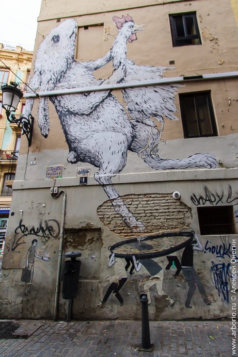 Валенсия: классика и уличное искусство фото