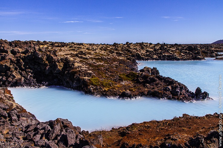 Голубая лагуна Исландии фото