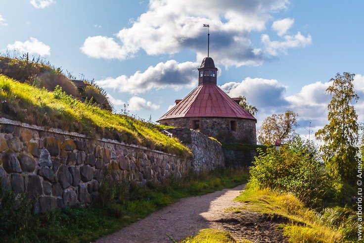 Крепость Корела в Приозерске фото