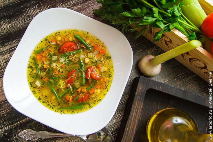 Овощной суп минестроне рецепт с фото