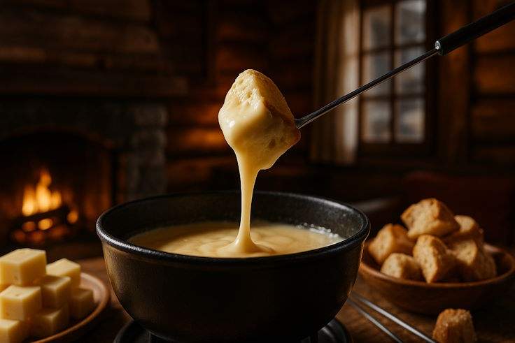 Сырное фондю в домашних условиях Сырное фондю в домашних условиях