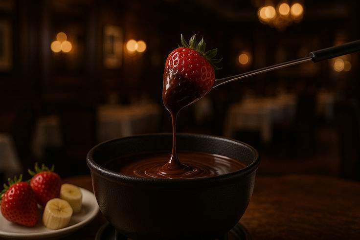 Как приготовить шоколадное фондю Шоколадное фондю в домашних условиях