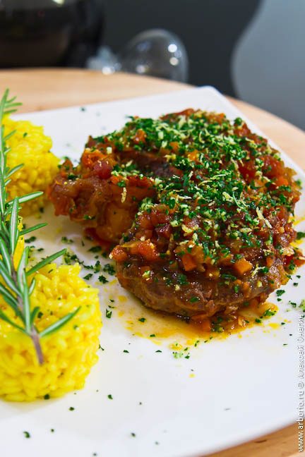 Оссобуко с пастой спагетти и гремолатой | Ossobuco 🇮🇹