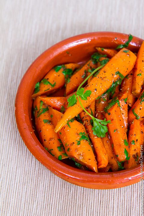 Рецепт гарнира из моркови