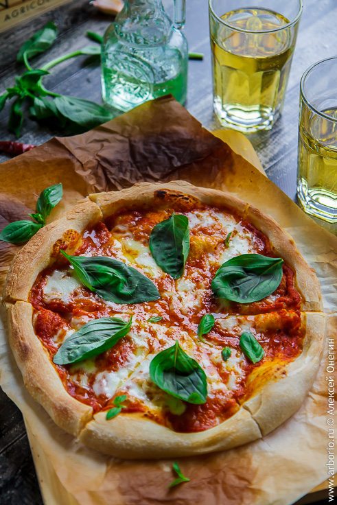 Пицца маргарита рецепт с фото