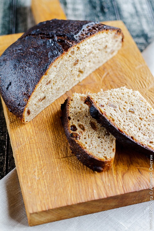 Рецепт черного хлеба в духовке