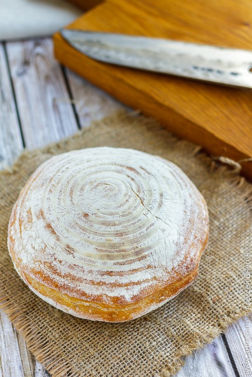 Домашний хлеб без дрожжей рецепт